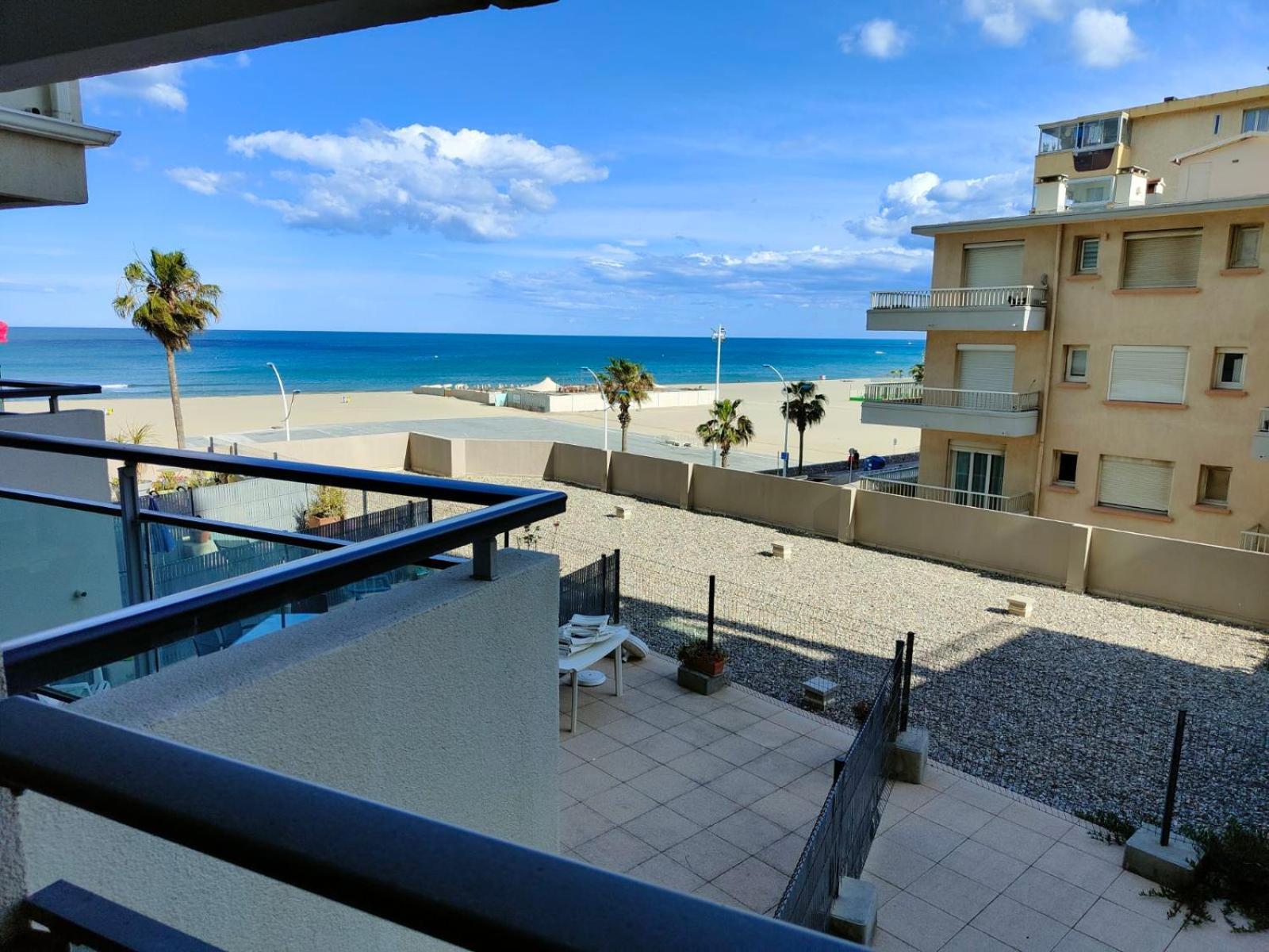 Studio Cosy Climatise Vue Mer Canet Plage 3Etoiles Buitenkant foto
