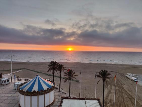 Studio Cosy Climatise Vue Mer Canet Plage 3Etoiles Buitenkant foto