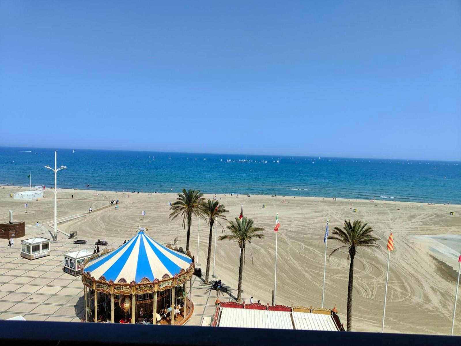 Studio Cosy Climatise Vue Mer Canet Plage 3Etoiles Buitenkant foto