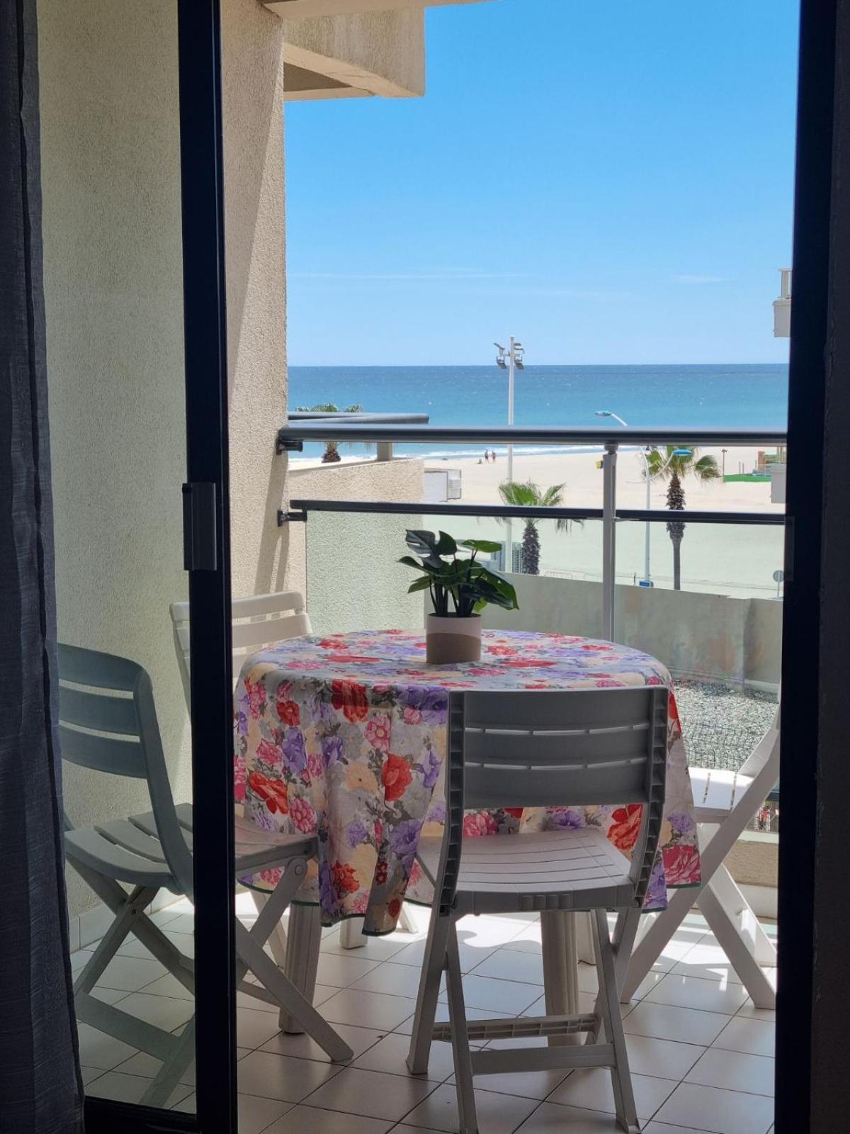 Studio Cosy Climatise Vue Mer Canet Plage 3Etoiles Buitenkant foto